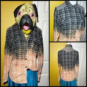 Killer, COLUMBIA, bleached out flannel!!